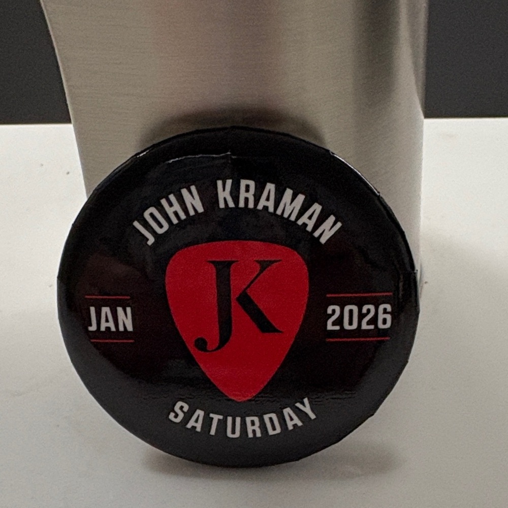 John Kraman memorial pin new January 2026